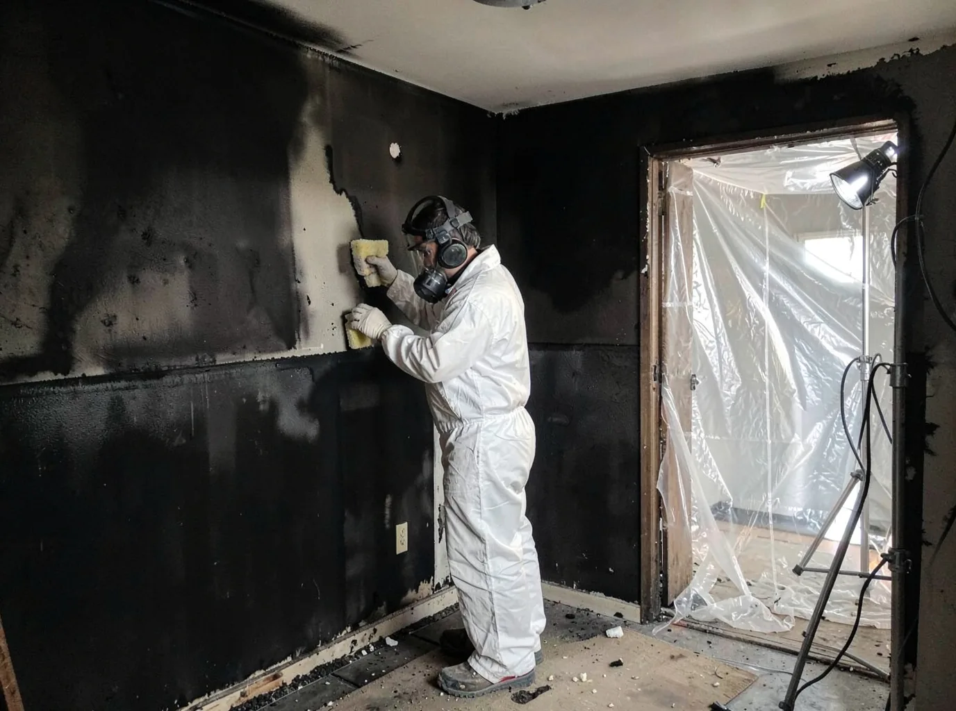 Fire Damage Restoration company in Bergland, MI